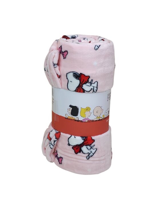 Peanuts Snoopy VelvetLoft Plush Throw Blanket By Berkshire 60"x70" Oversized - Picture 2 of 7